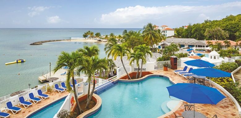 windjammer landing villa beach resort, main pool and beach