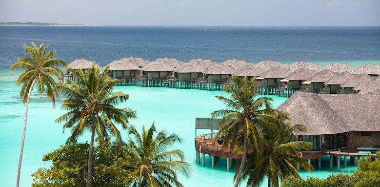 The Sun Siyam Iru Fushi, aerial view