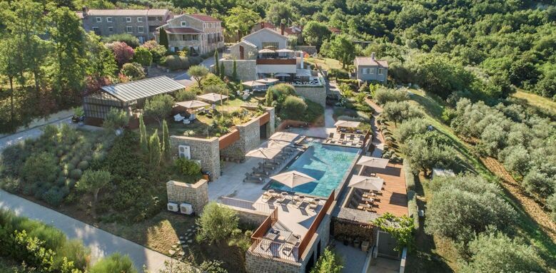 San Canzian Hotel & Village, aerial