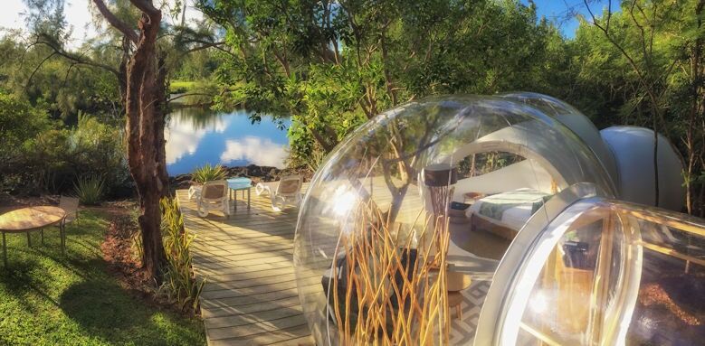 Bubble Lodge, laurent