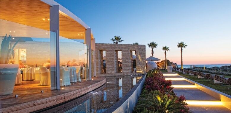 Aqua Blu Boutique Hotel & Spa, sunset exterior