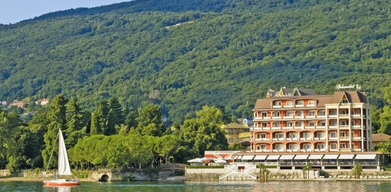 Hotel Splendid, view from the lake