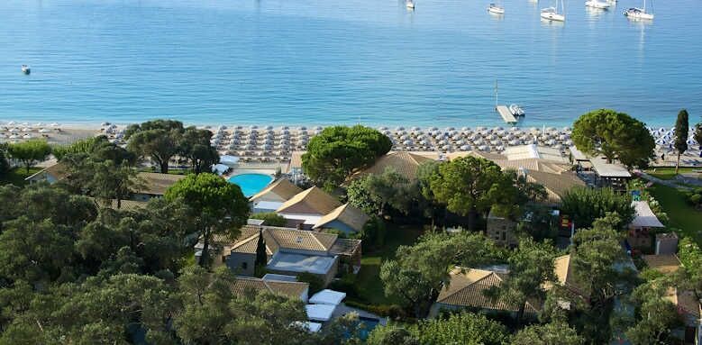 Parga Beach resort, Aerial View