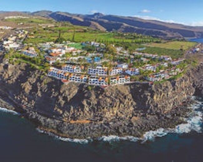 jardin tecina, aerial view