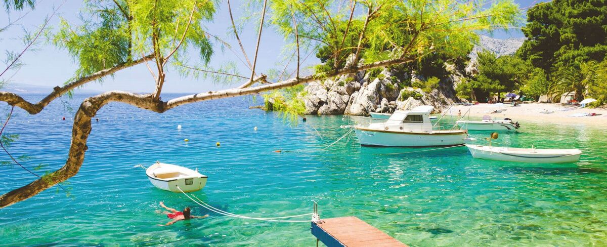 makarska riviera, croatia