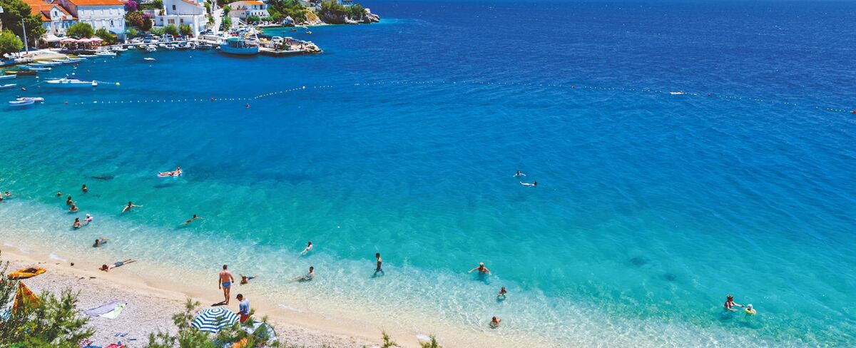 beach near split, croatia