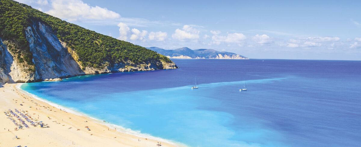 myrtos bay, kefalonia
