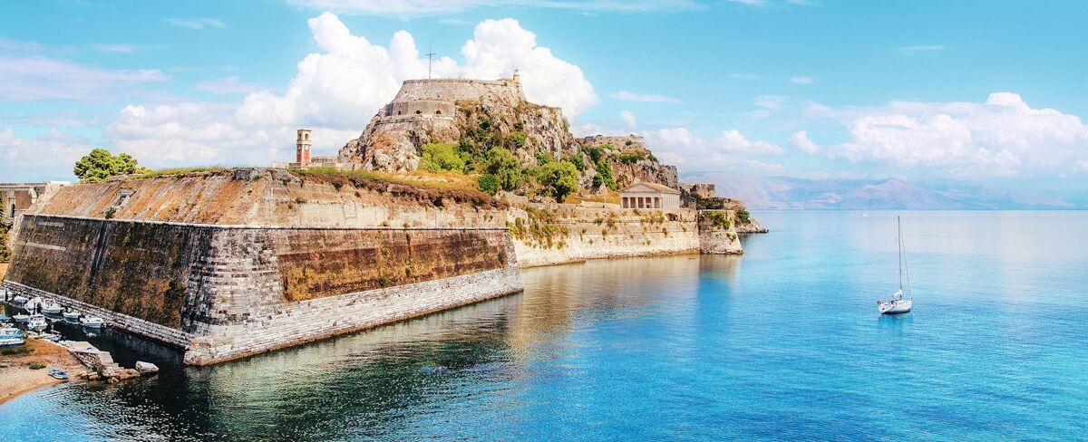 luxury corfu town holidays
