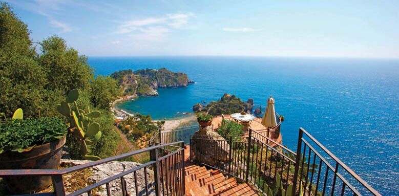 Grand Hotel San Pietro, View from steps