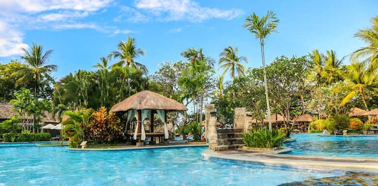 Melia Bali, main pool area