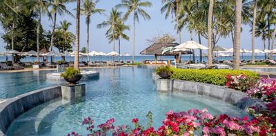 Katathani Phuket Beach Resort, pool view