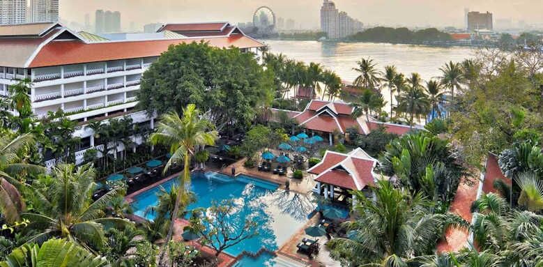 Anantara Riverside Bangkok Resort, overview of hotel