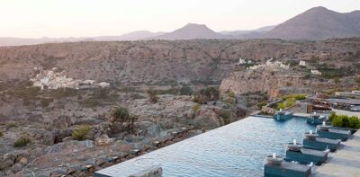 Anantara Al Jabal Al Akhdar Resort, Pool.