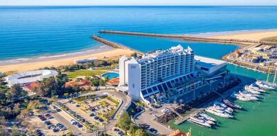 tivoli marina vilamoura, aerial view