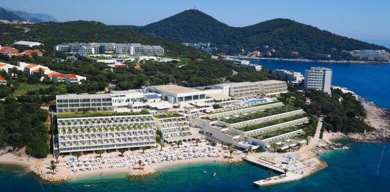 Valamar Dubrovnik President, exterior and beach