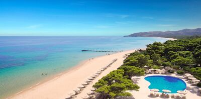 Forte Village Hotel Castello pool and beach