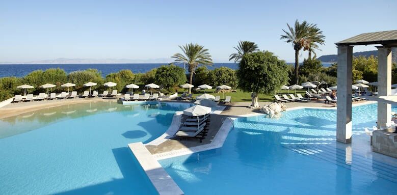 Greece, rhodes bay hotel, main pool