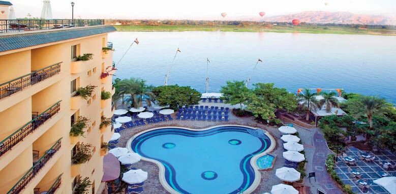 Steigenberger Nile Palace, pool and Nile view