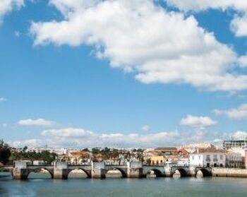 Roman bridge in Tavira, Algarve